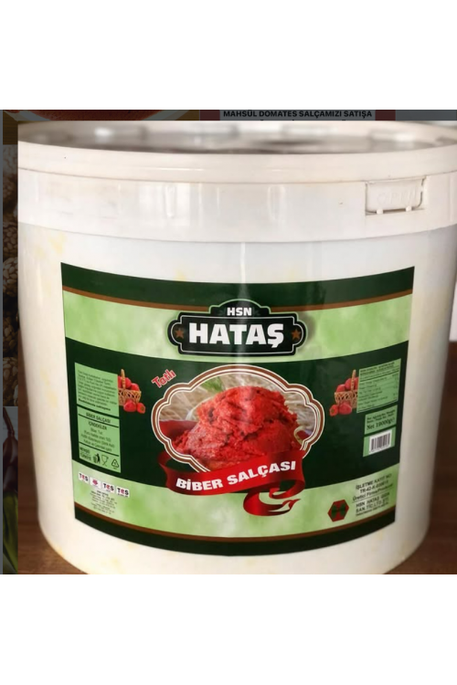 Biber Salçası 4.500 Gr Kova